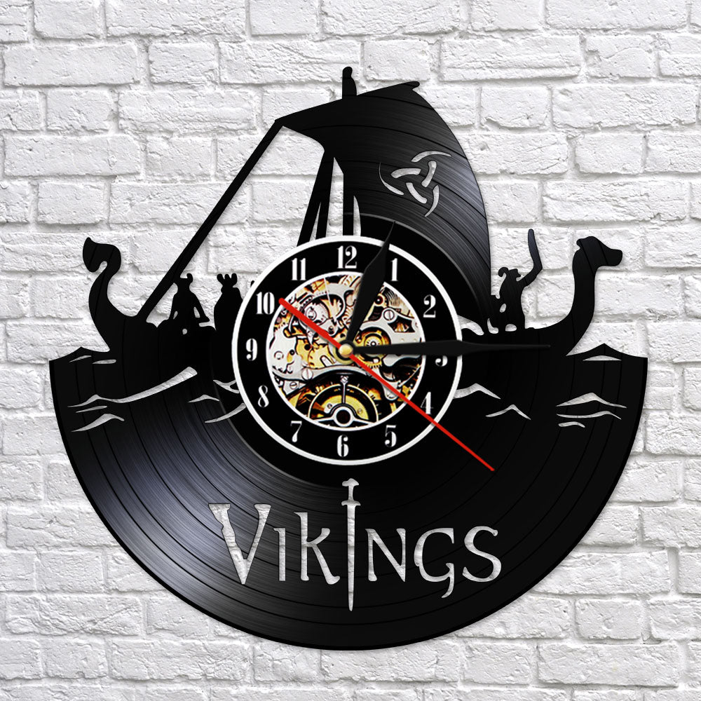 VIKING CLOCK - DRAKKAR