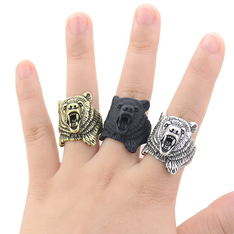 Berserker (Viking Bear Ring)