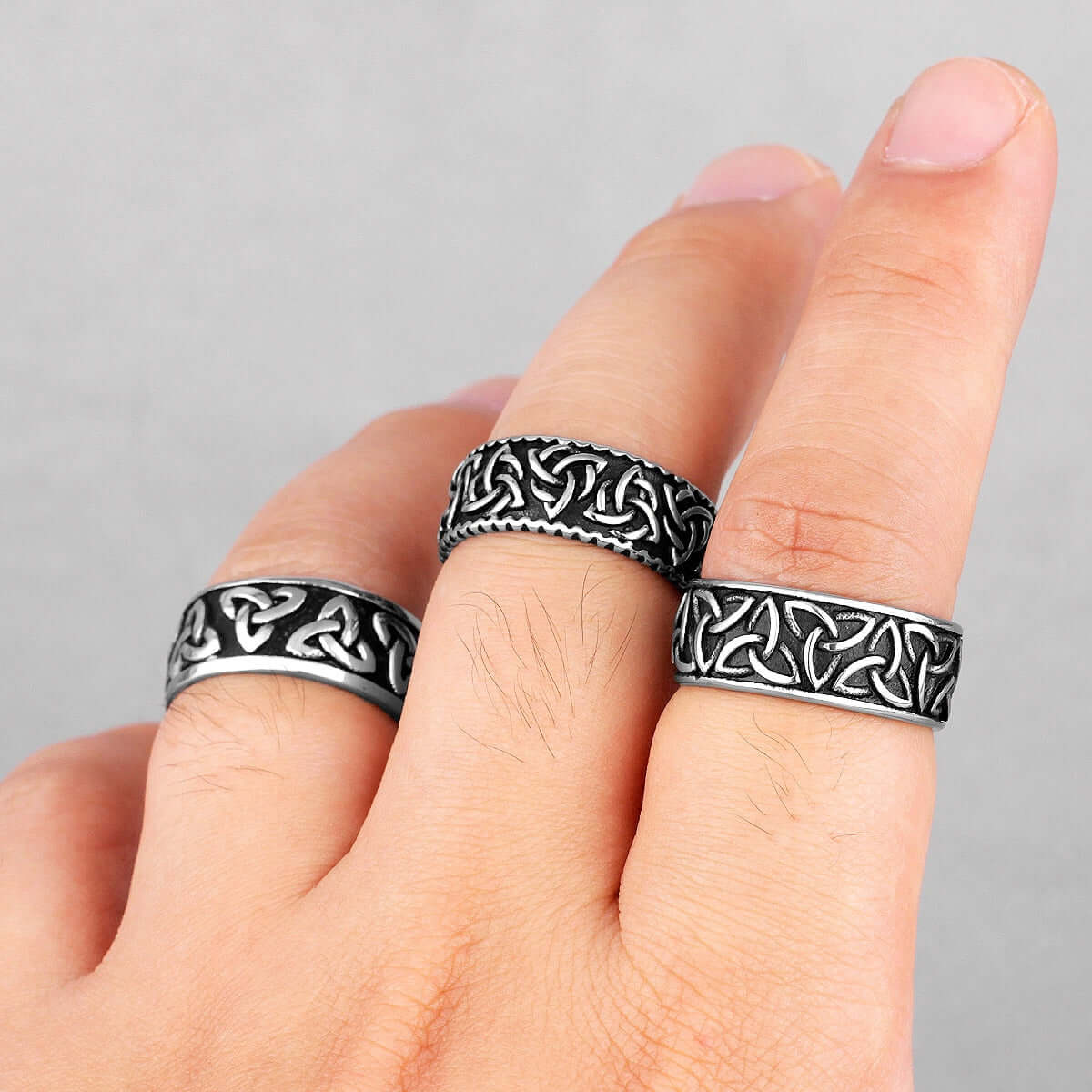 Celtic Knot Trinity Ring