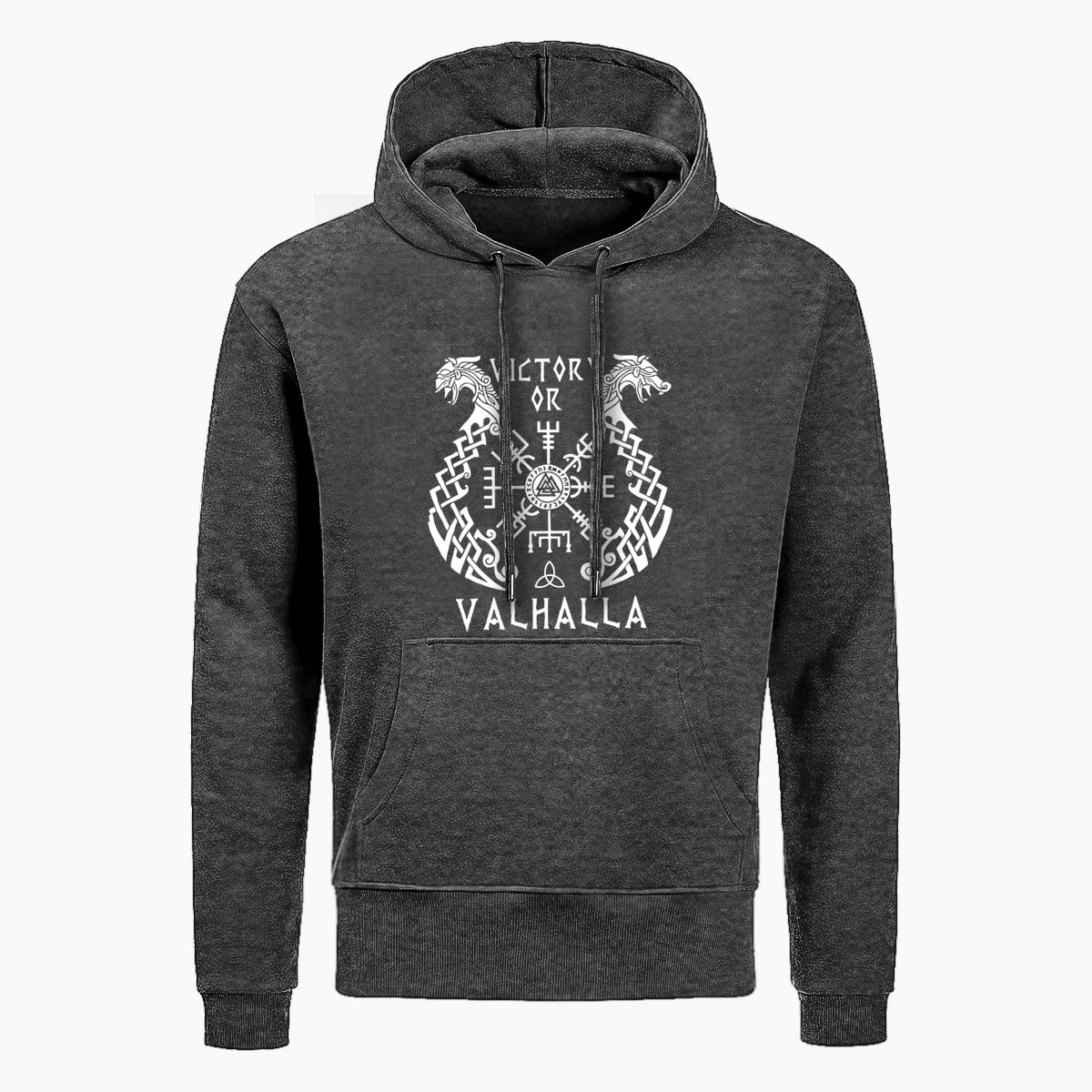 Victory or Valhalla (Viking Hoodie)