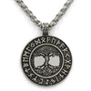 Vikings Runes Yggdrasil Tree of Life Pendant Necklace