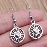 Kolovrat Sun Dangle Earrings