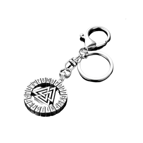 Viking Valknut Keychain