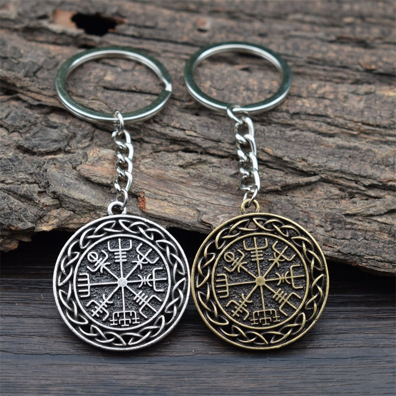 Vegvisir and Knots Keychain