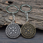 Vegvisir and Knots Keychain