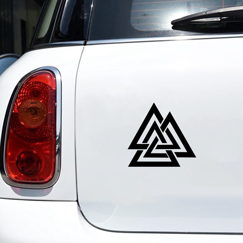 black valknut sticker