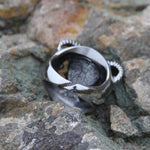 Goat Skull (Adjustable Viking Ring)