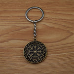 Vegvisir and Knots Keychain