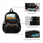 Celtic Triple Moon Large Capacity Viking Backpack