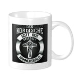 Thor's Hammer Viking Ceramic Mug