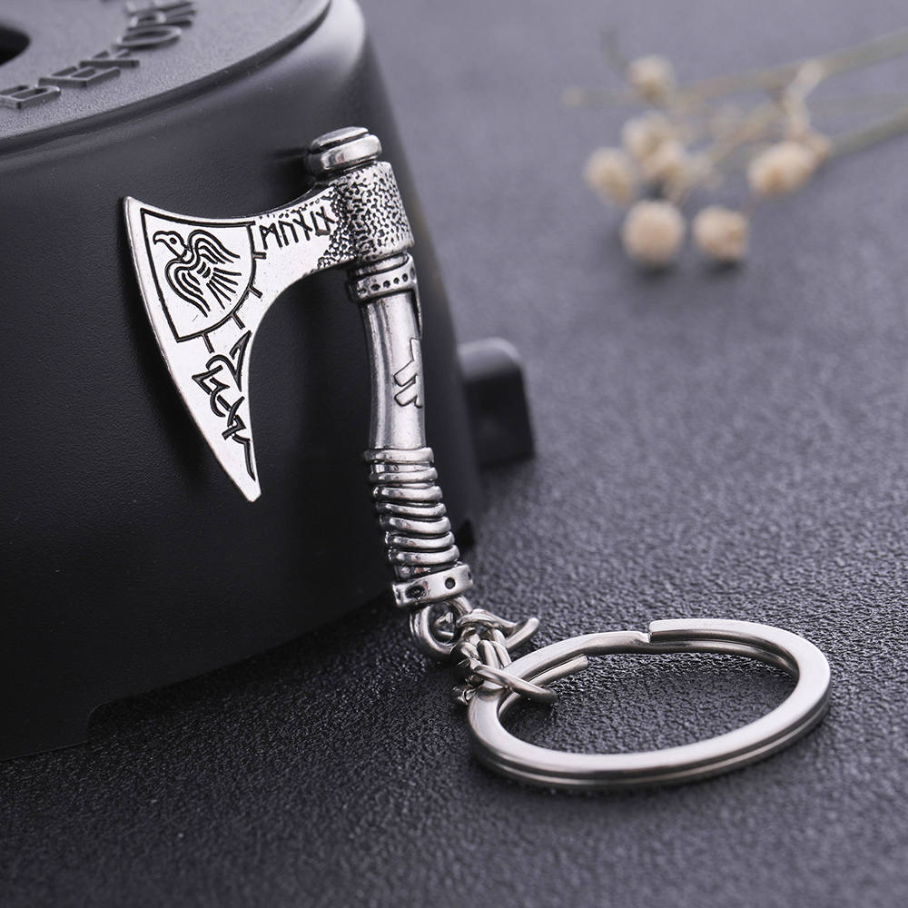 Viking Axe Keychain