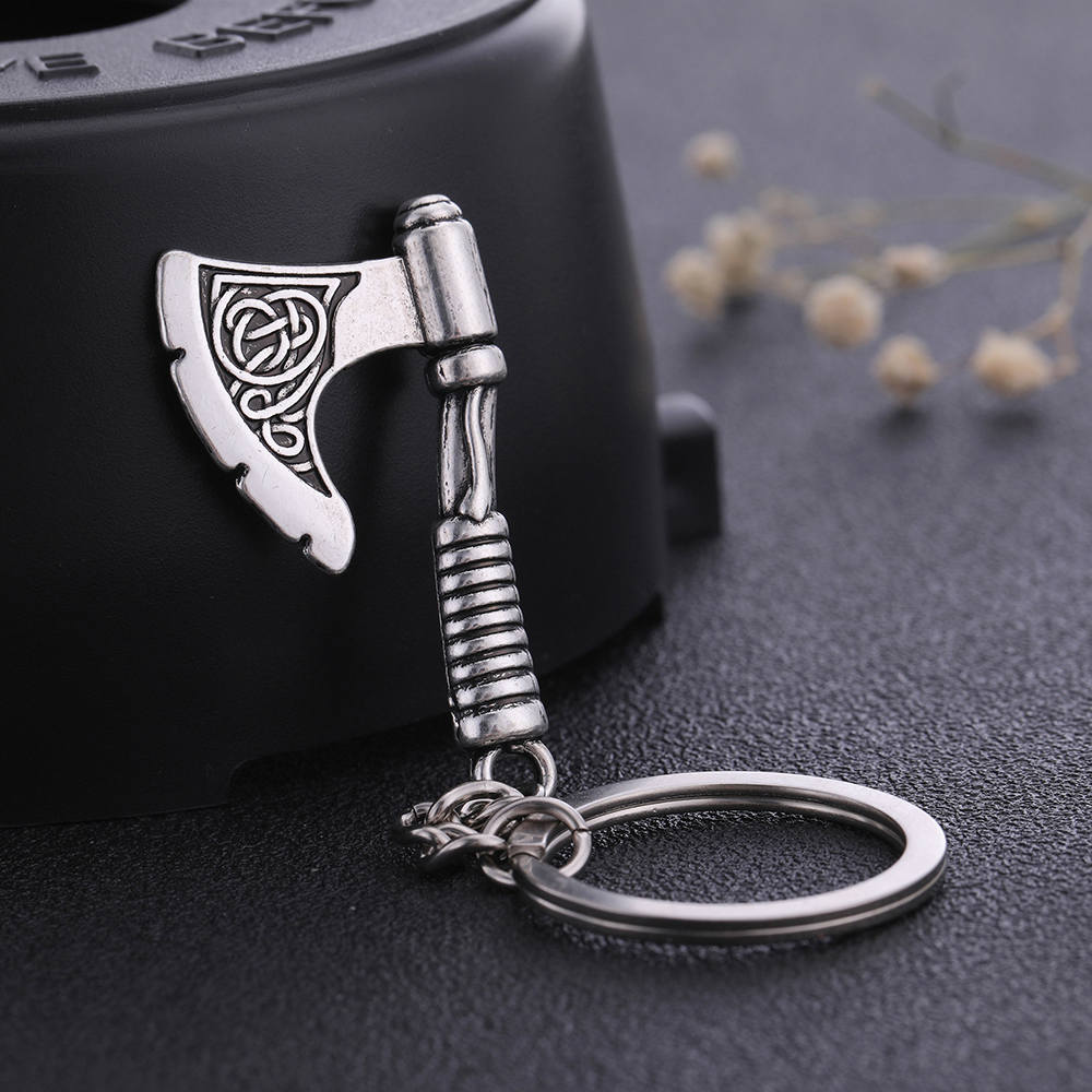 Viking Axe Keychain