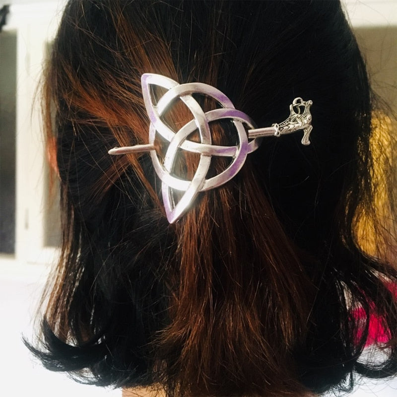 Triquetra Viking Hairpin