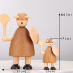 VIKING WOODEN STATUE