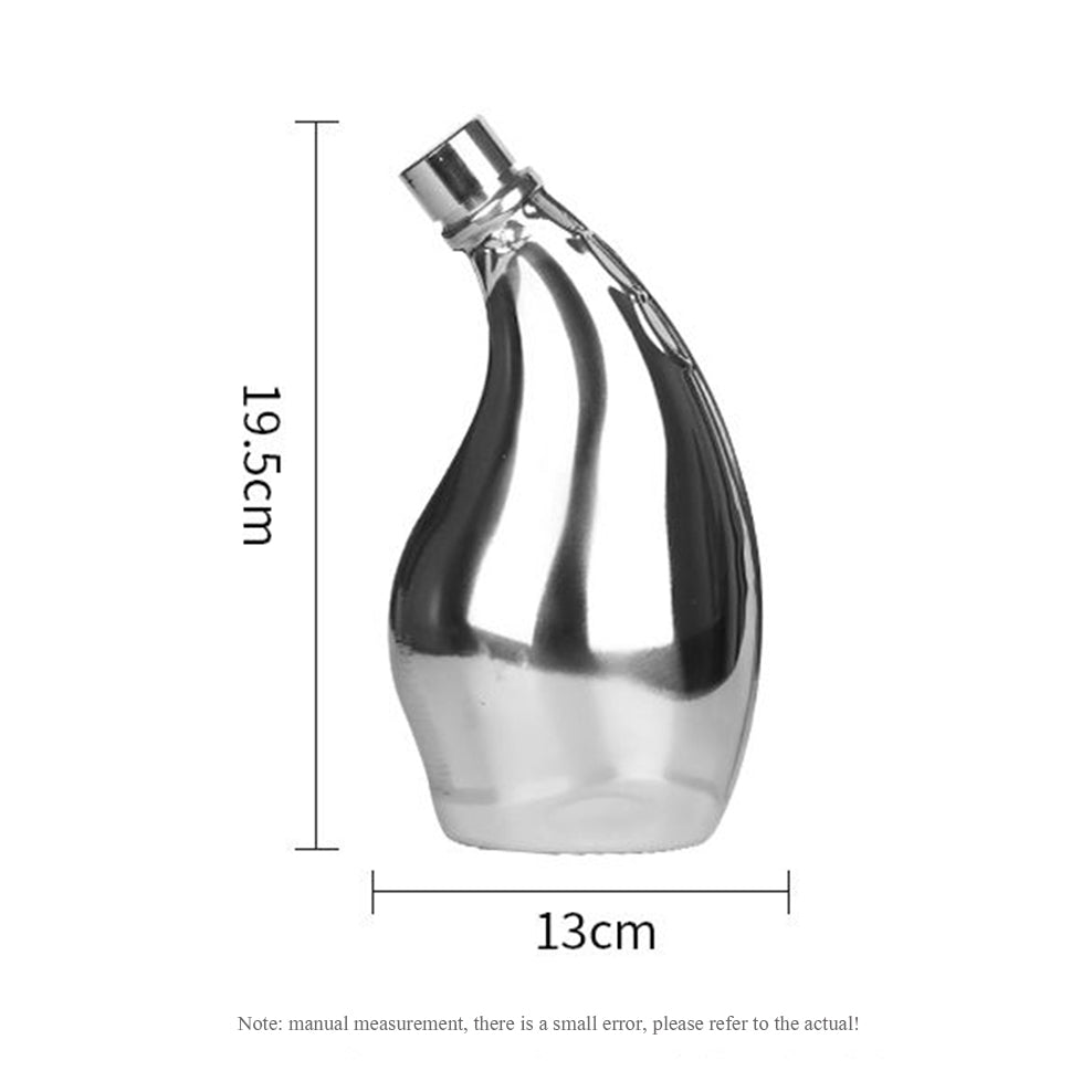 Stainless Steel Contoured Viking Flask