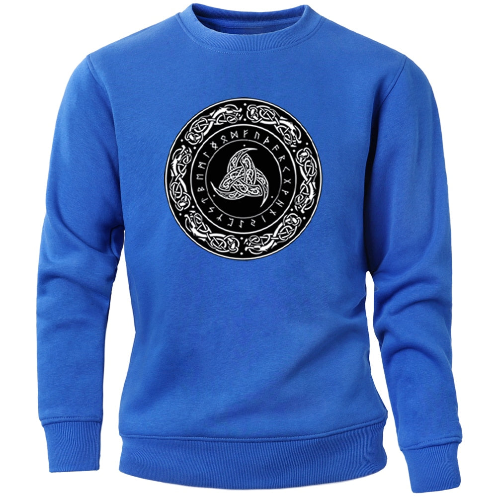 Horns of Odin Viking Sweatshirt