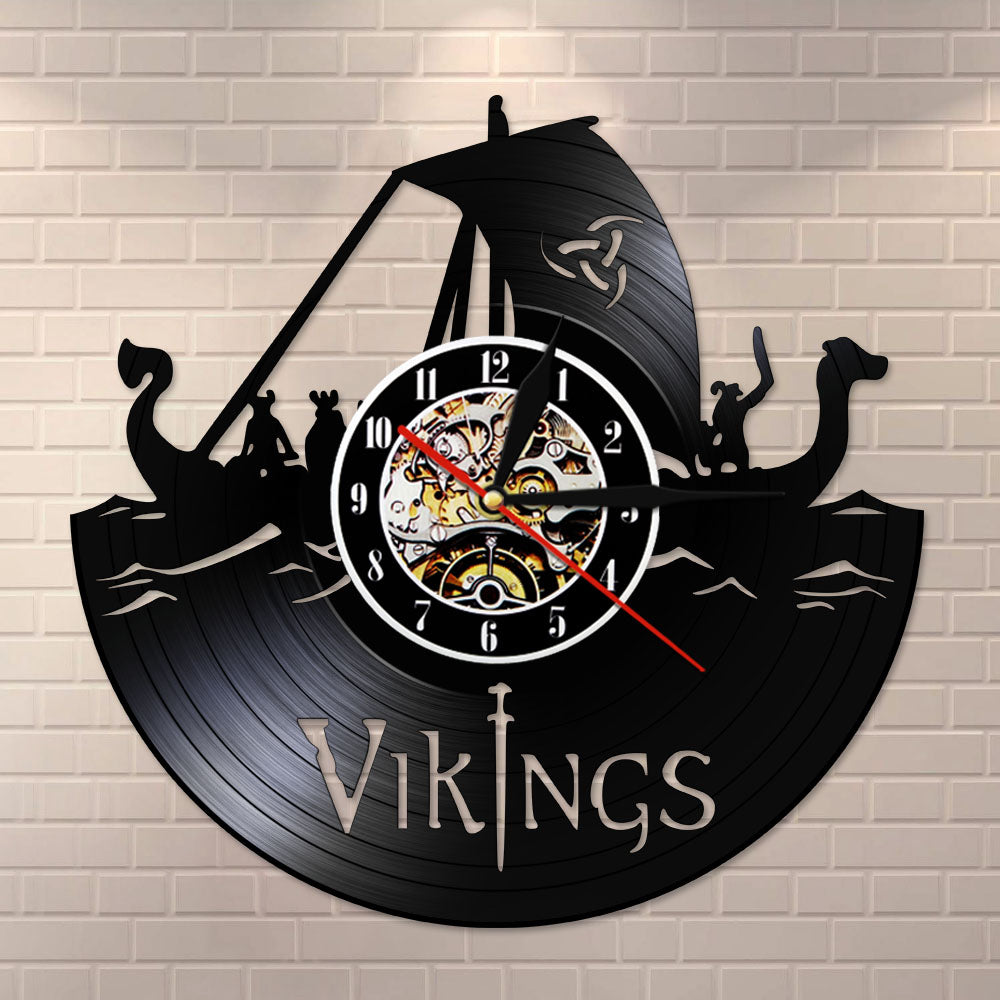 VIKING CLOCK - DRAKKAR