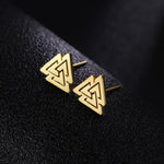 Valknut Earrings