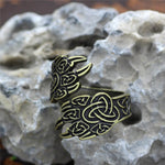 Celtic Berserker Claw Adjustable Ring