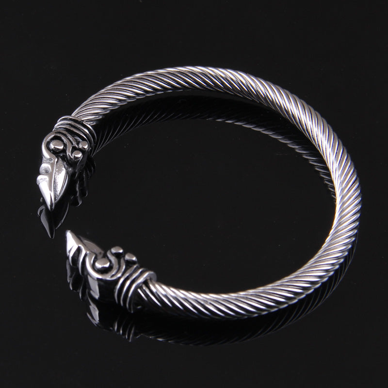 VIKING ARM RING - CROW | Viking-Store™