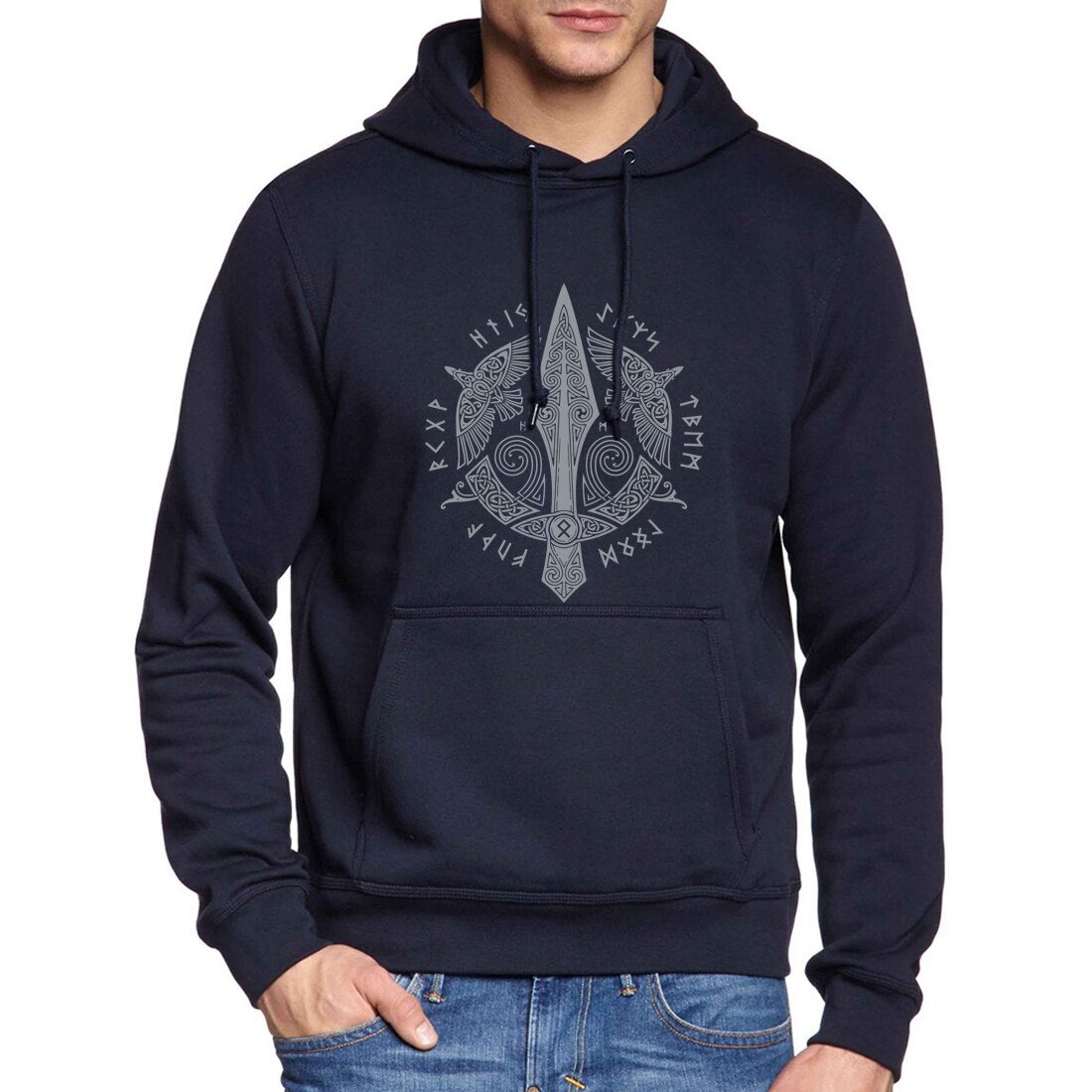 Odin's Gungnir Viking Hoodie