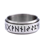 Valhalla Runic Spinner Ring