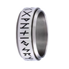 Valhalla Runic Spinner Ring