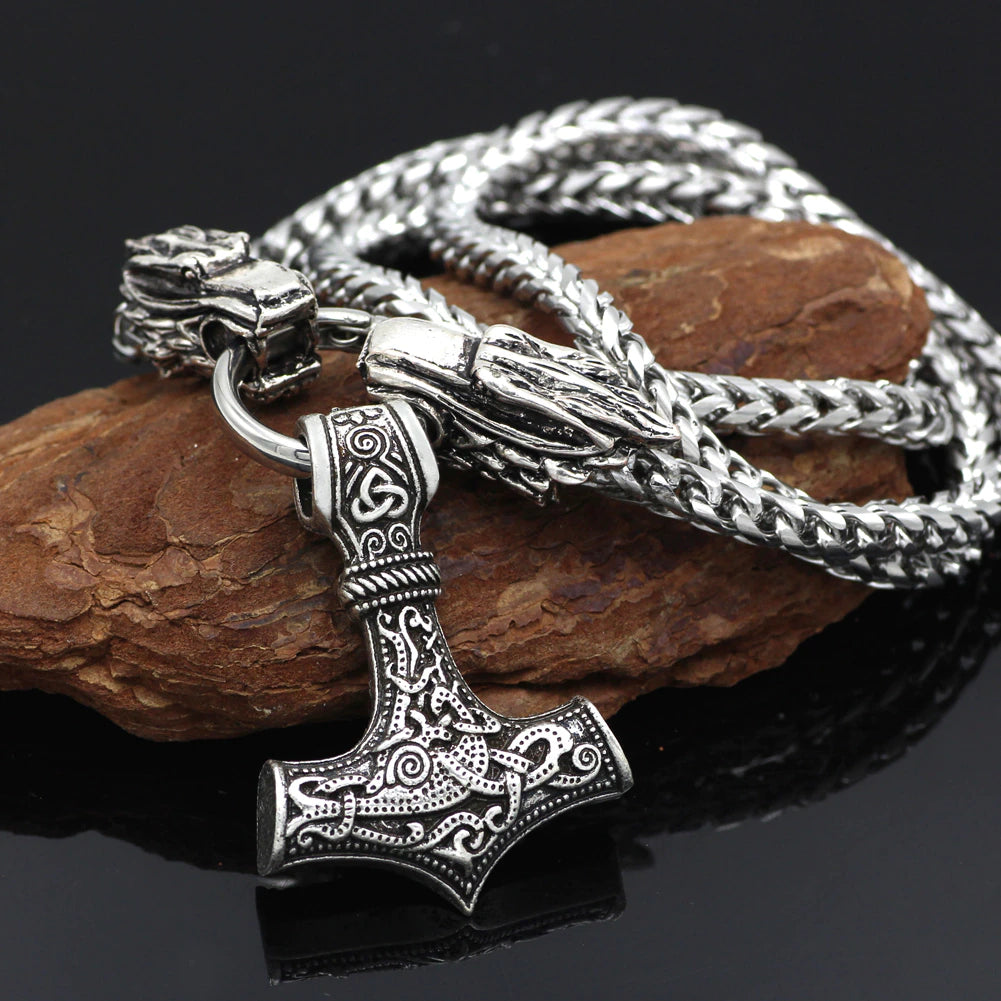 Viking Necklace - Sköll Wolf