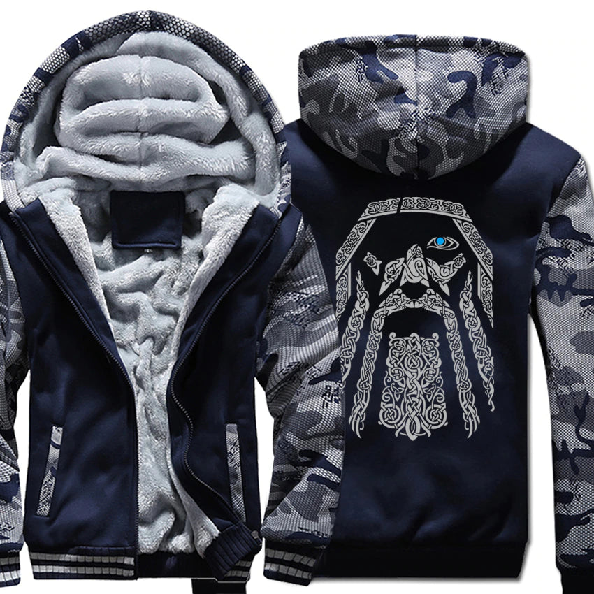 Odin The AllFather Full-Zip Hoodie