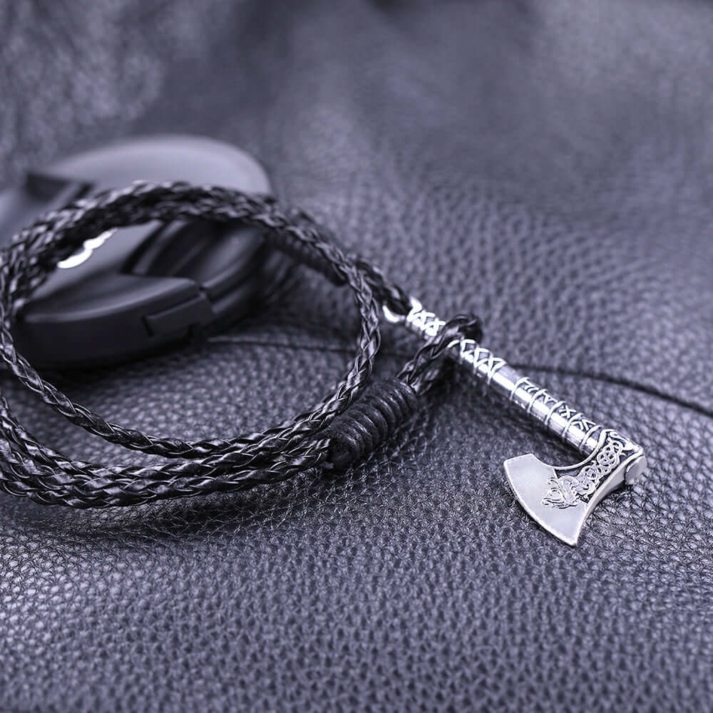 Handmade Viking Axe Bracelet