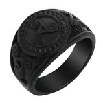 Celtic Triskele Ring