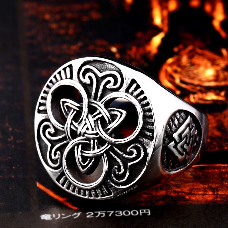 Runic Trinity (Viking Ring)