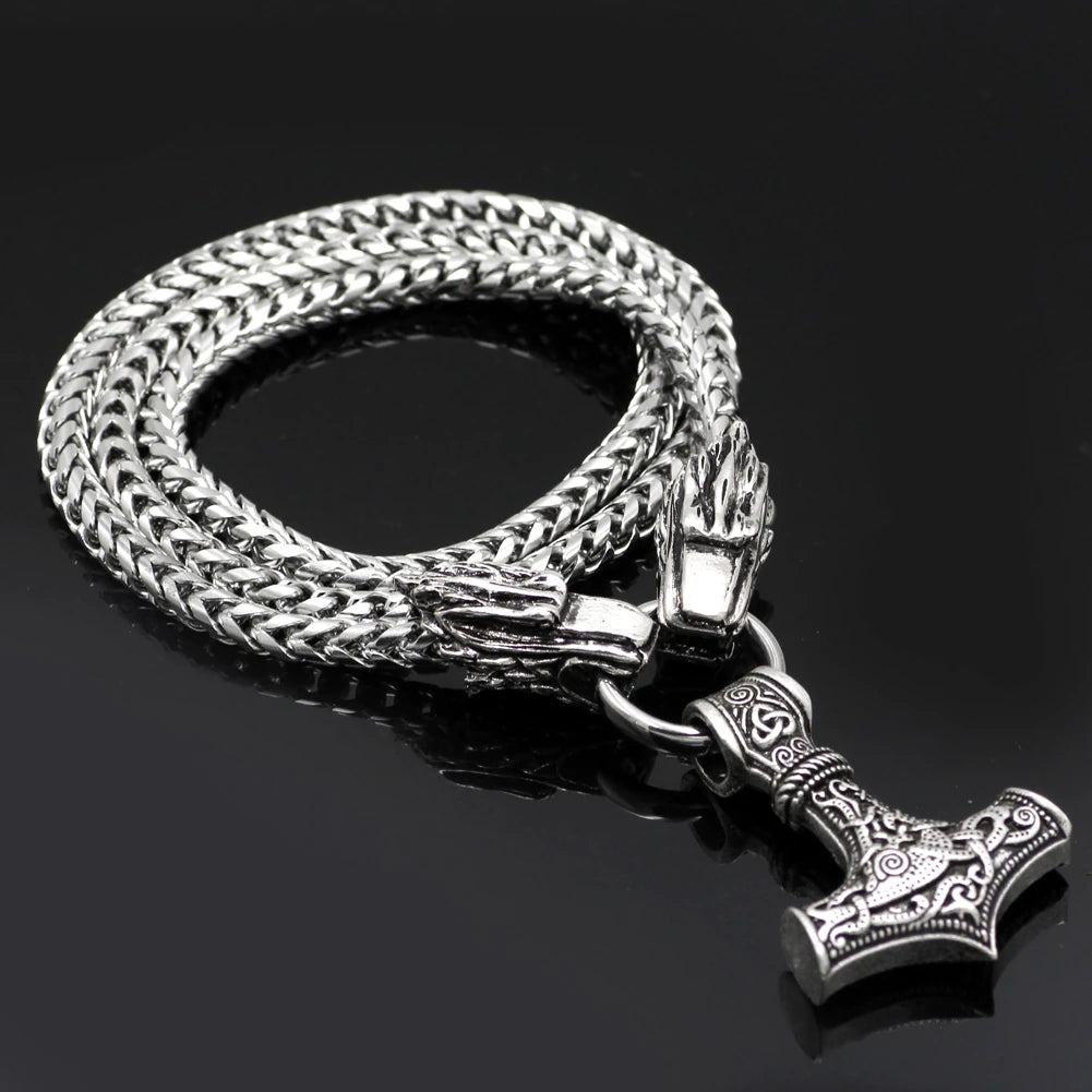 Viking Necklace - Sköll Wolf