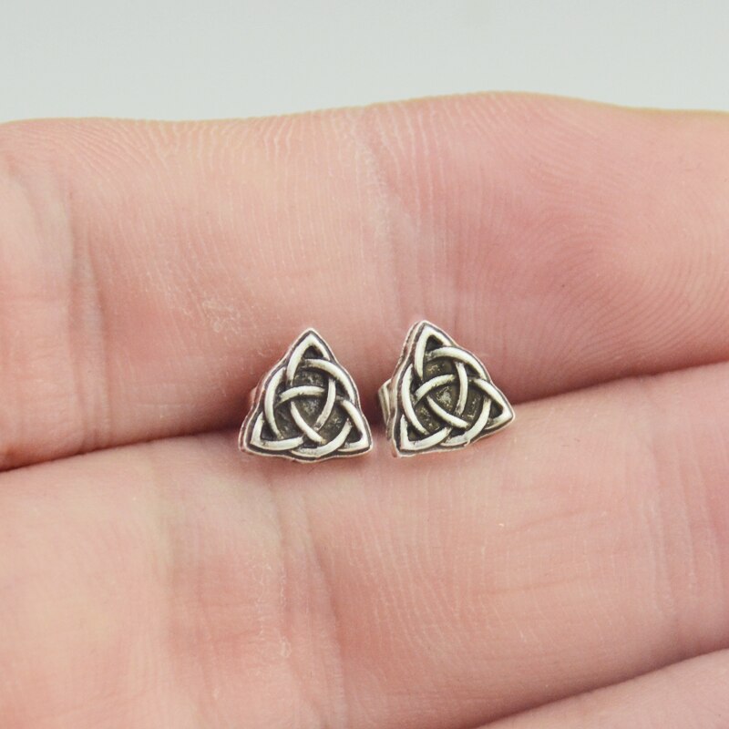 Viking earrings Celtic knot