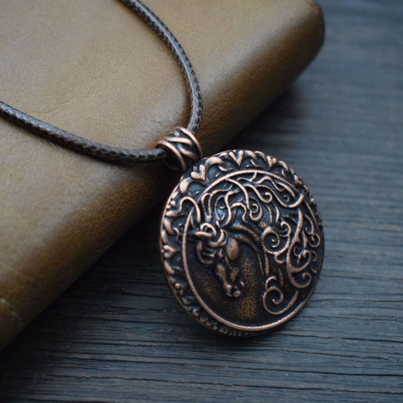 Sleipnir Odin's Horse Viking Necklace