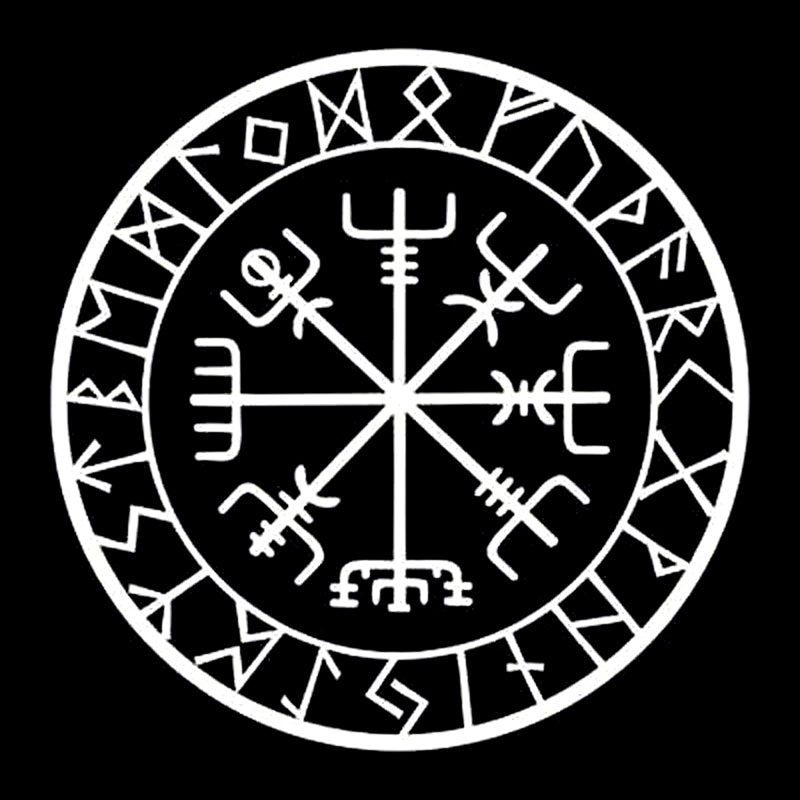 Vegvisir Runes Car Decal Stickers