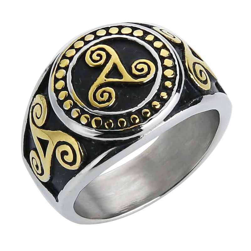 Celtic Triskele Ring