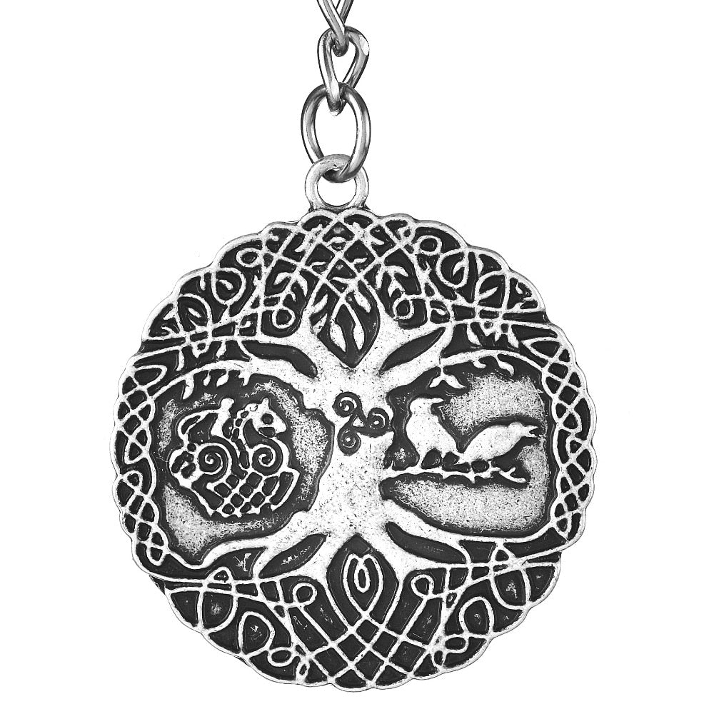 Tree Of Life Yggdrasil Keychain