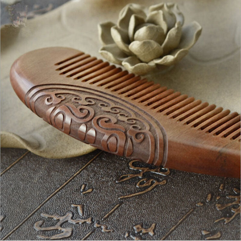 Wooden Beard Comb
