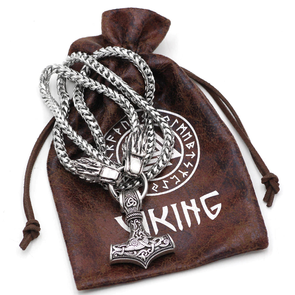 Viking Necklace - Sköll Wolf