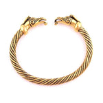 Double Horse Head Viking Arm Ring