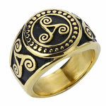 Celtic Triskele Ring