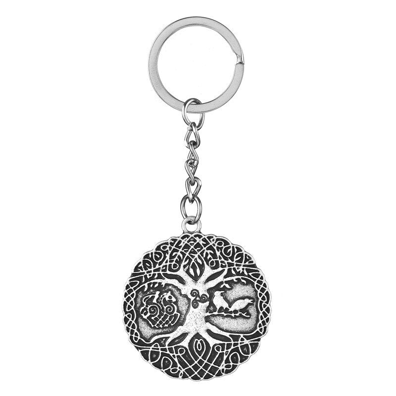 Tree Of Life Yggdrasil Keychain