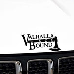 Valhalla Bound Car Decal Stickers