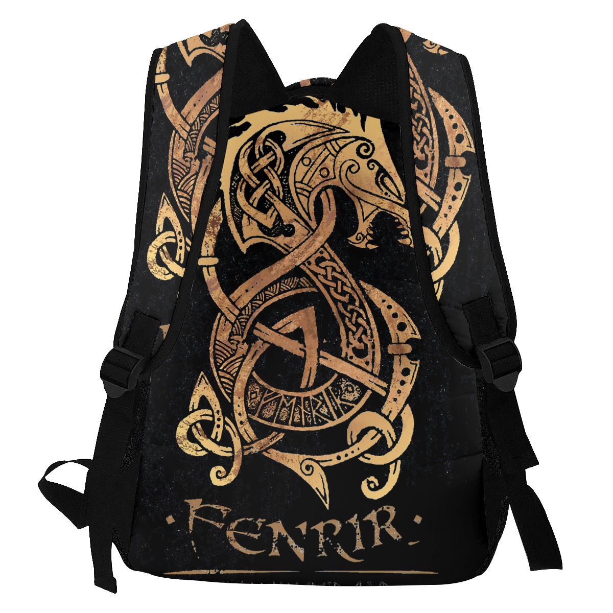 Nordic Wolf Fenrir Large Capacity Viking Backpack