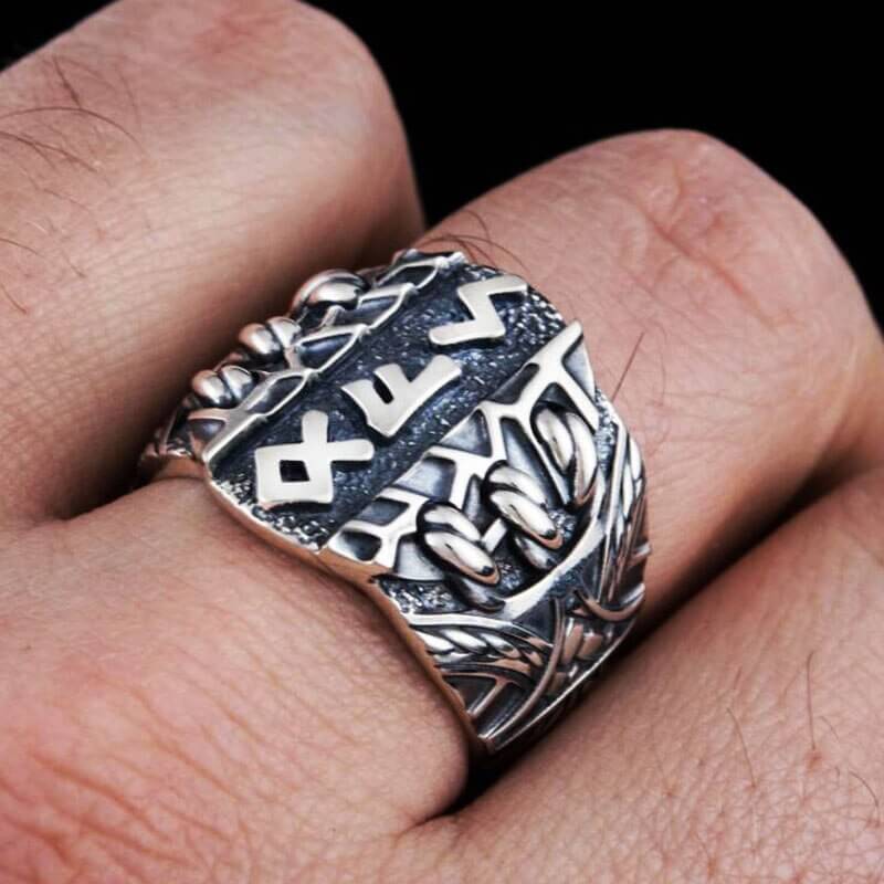 Futhark (Viking Rune Ring)