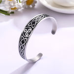 Nordic Triskelion Bangle