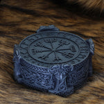Vegsivir Runic Compass Trinket Box