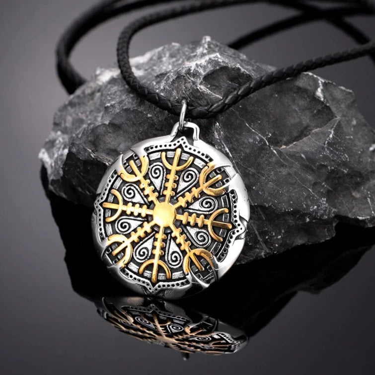 Helm Of Awe Pendant Necklace