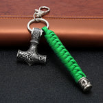 Mjolnir Braided Paracord Key Ring